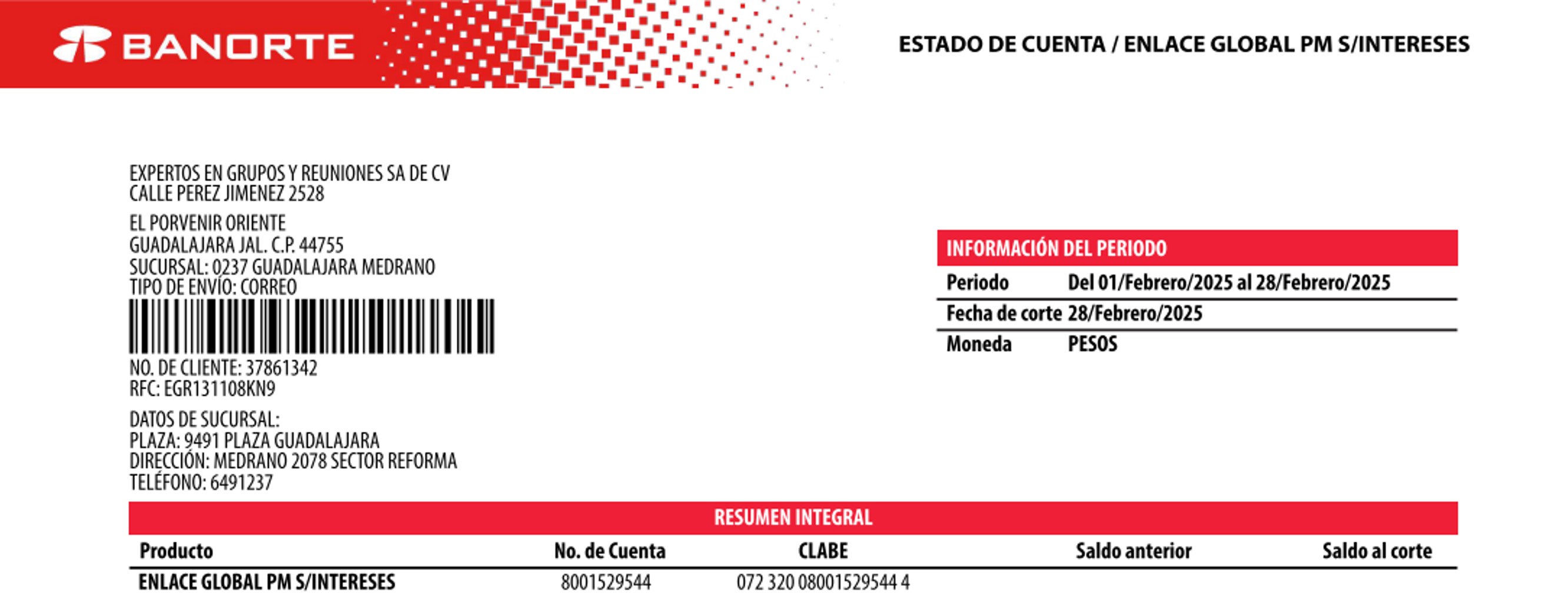 Pago en efectivo